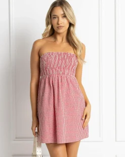 Dresses*Mooloola Kennedy Dress Red Gingham