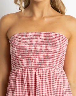Dresses*Mooloola Kennedy Dress Red Gingham