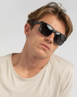 Sunglasses*Liive Kerbox Polarised Matte Sunglasses Black