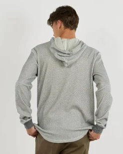 Hoodies & Sweatshirts*Billabong Keystone Pullover Knit Hoodie Oatmeal Heather