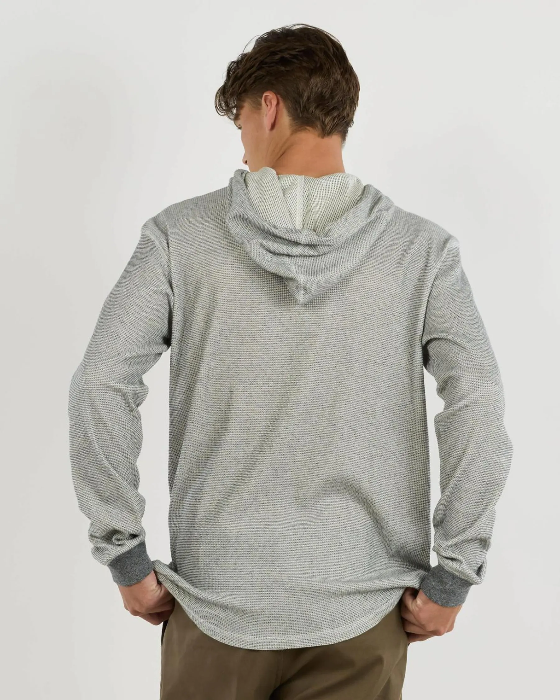 Hoodies & Sweatshirts*Billabong Keystone Pullover Knit Hoodie Oatmeal Heather
