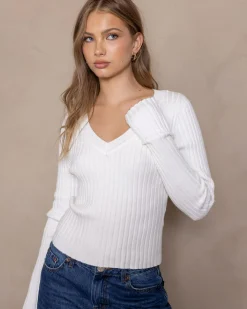 Online Khloe Long Sleeve Knit Top Women Knitwear|Jumpers & Hoodies