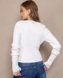 Online Khloe Long Sleeve Knit Top Women Knitwear|Jumpers & Hoodies