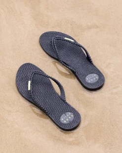 Online Kick Back Metallic Thongs Women Flip Flops