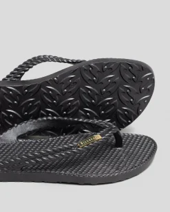 Online Kick Back Metallic Thongs Women Flip Flops