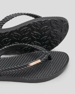 Flip Flops*Billabong Kick Back Thongs Black/rose