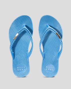 Flip Flops*Billabong Kick Back Thongs Moroccan Blue
