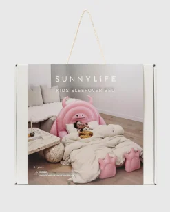 Gifts & Novelty|Beach Accessories*Sunnylife Kids Inflatable Sleepover Bed Pink