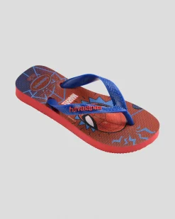 Flip Flops & Sandals*Havaianas Kids' Marvel Thongs Ruby Red