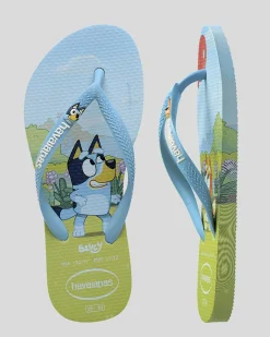 Flip Flops & Sandals|Flip Flops*Havaianas Kids Slim Bluey