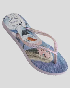 Best Kids' Slim Frozen Thongs Kids Flip Flops