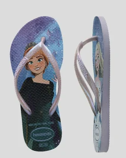 Best Kids' Slim Frozen Thongs Kids Flip Flops
