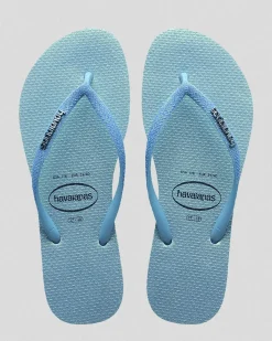 Outlet Kids' Slim Glitter Thongs Kids Flip Flops