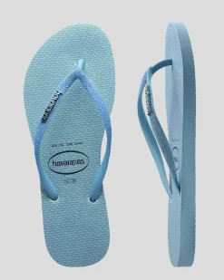 Outlet Kids' Slim Glitter Thongs Kids Flip Flops