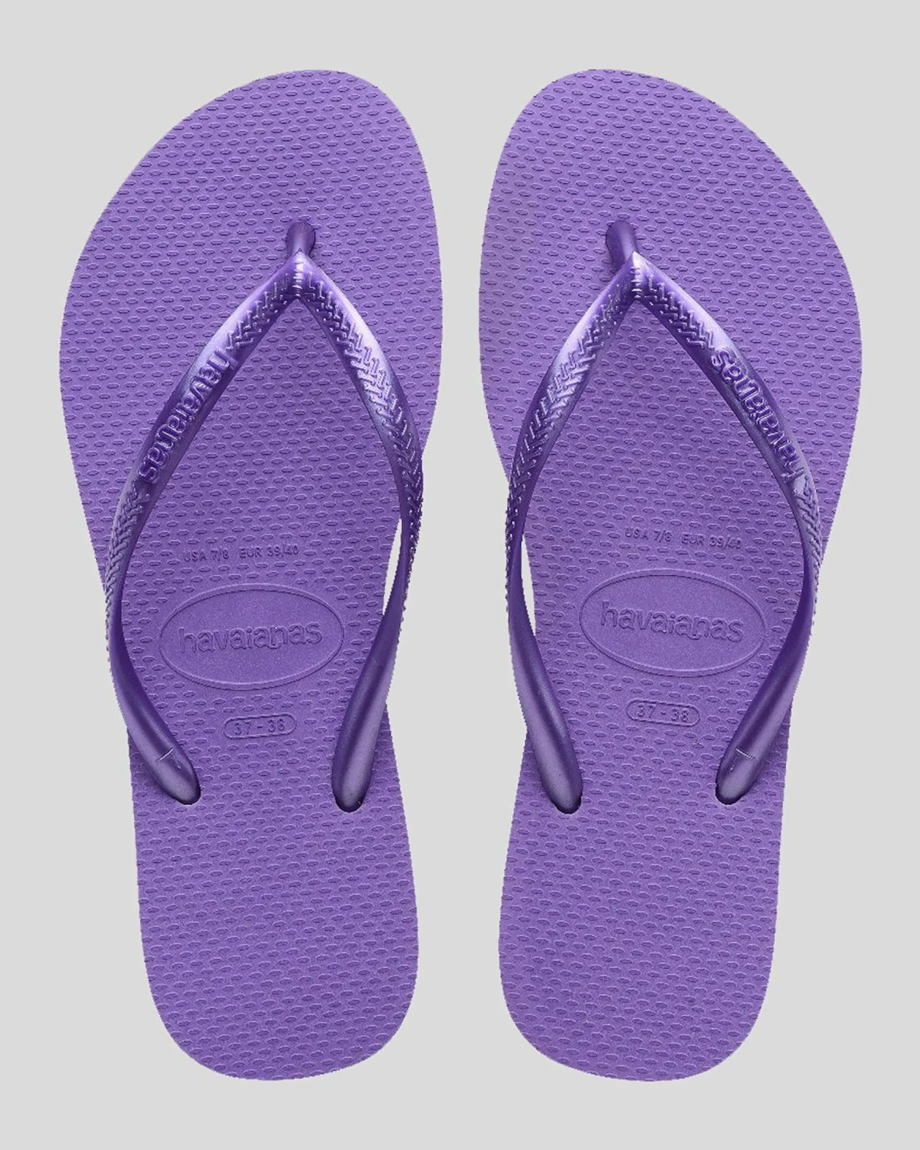 Clearance Kids' Slim Metallic Thongs Kids Flip Flops