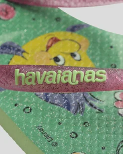 Kids' Slim Princess Ariel Thongs Kids Flip Flops