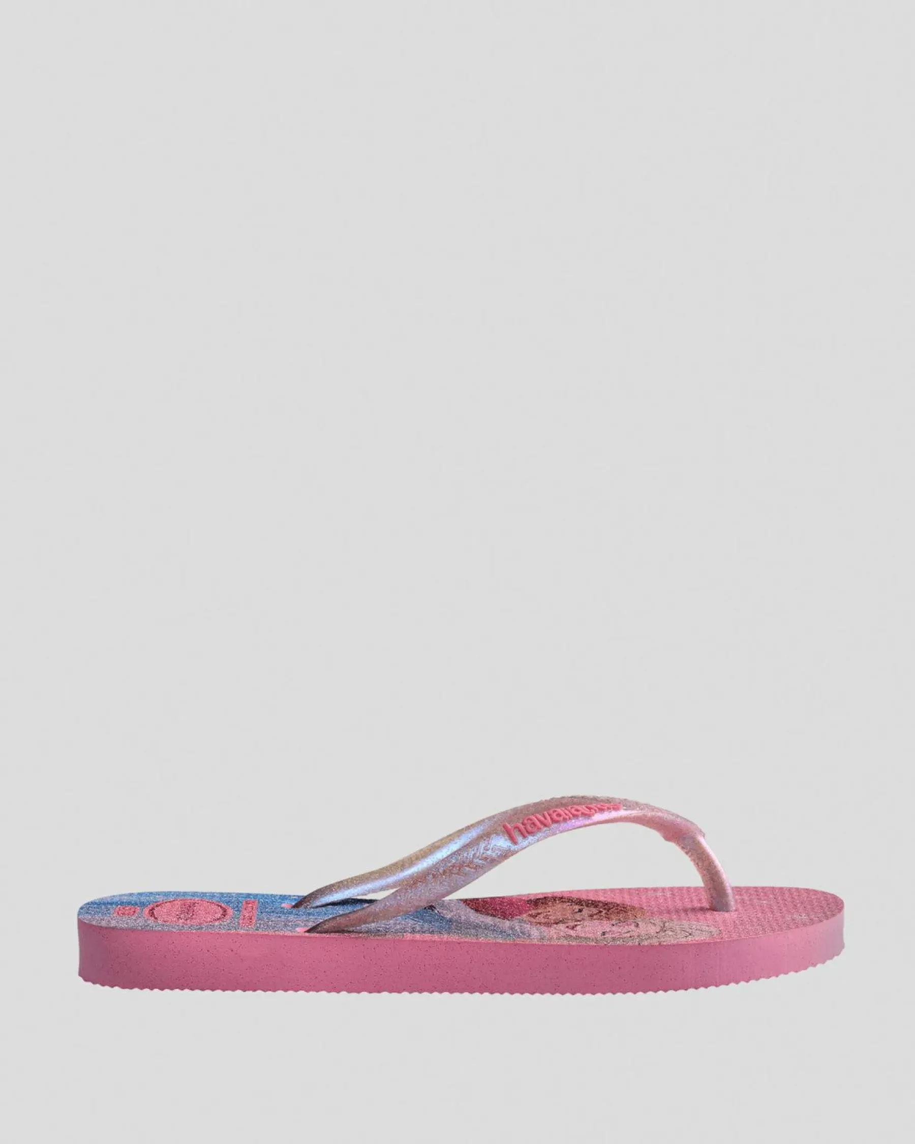 Hot Kids' Slim Princess Frozen Thongs Kids Flip Flops