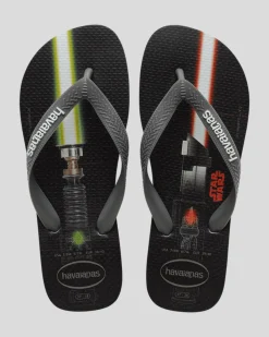 Flip Flops & Sandals*Havaianas Kids' Star Wars Thongs Ice Grey