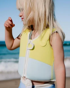 Beach Accessories*Sunnylife Kids Swim Vest Blue/yellow