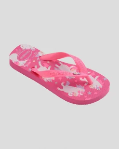 Flip Flops*Havaianas Kids' Thongs Pink Flux