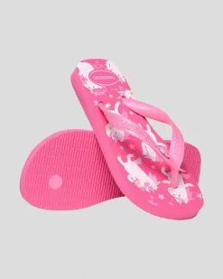 Flip Flops*Havaianas Kids' Thongs Pink Flux
