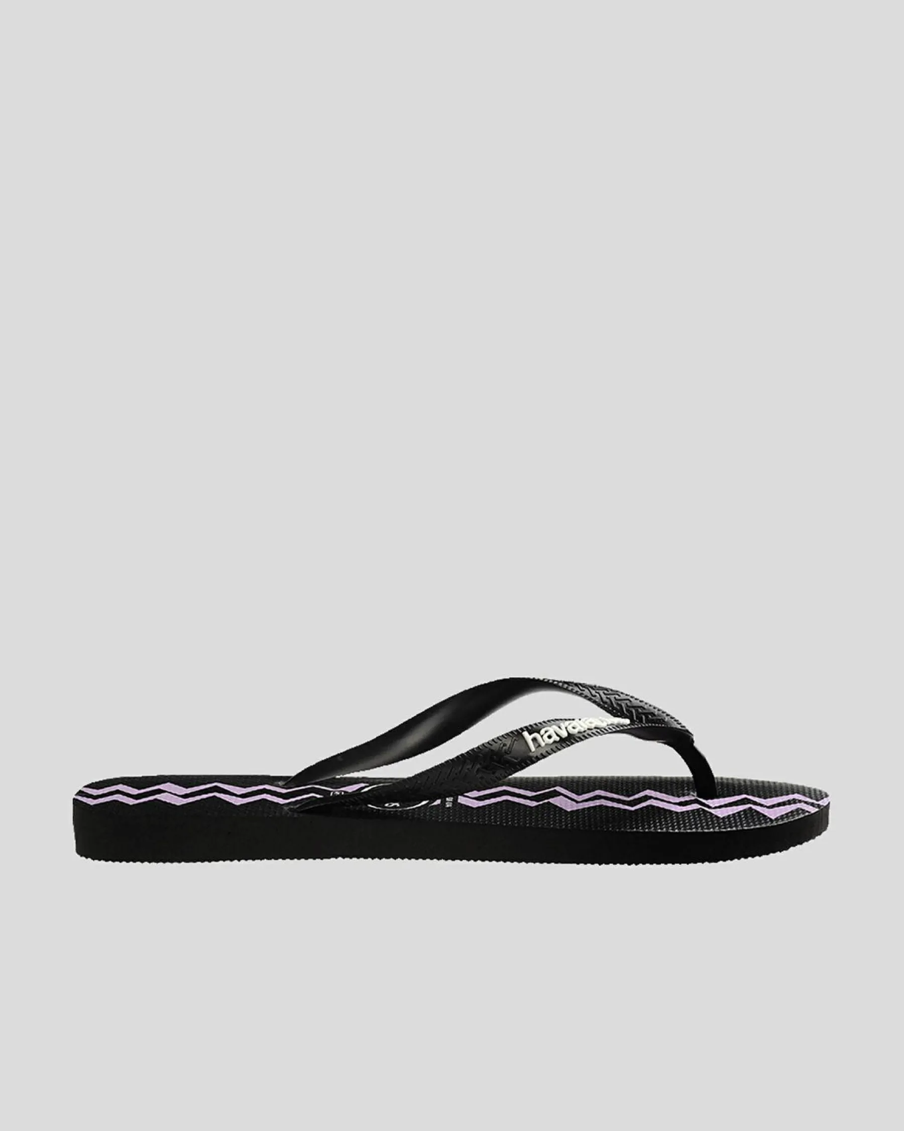 Flip Flops & Sandals*Havaianas Kids' Top Electric Thongs Black/purple
