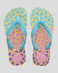 Hot Kids' Top Flores Thongs Kids Flip Flops