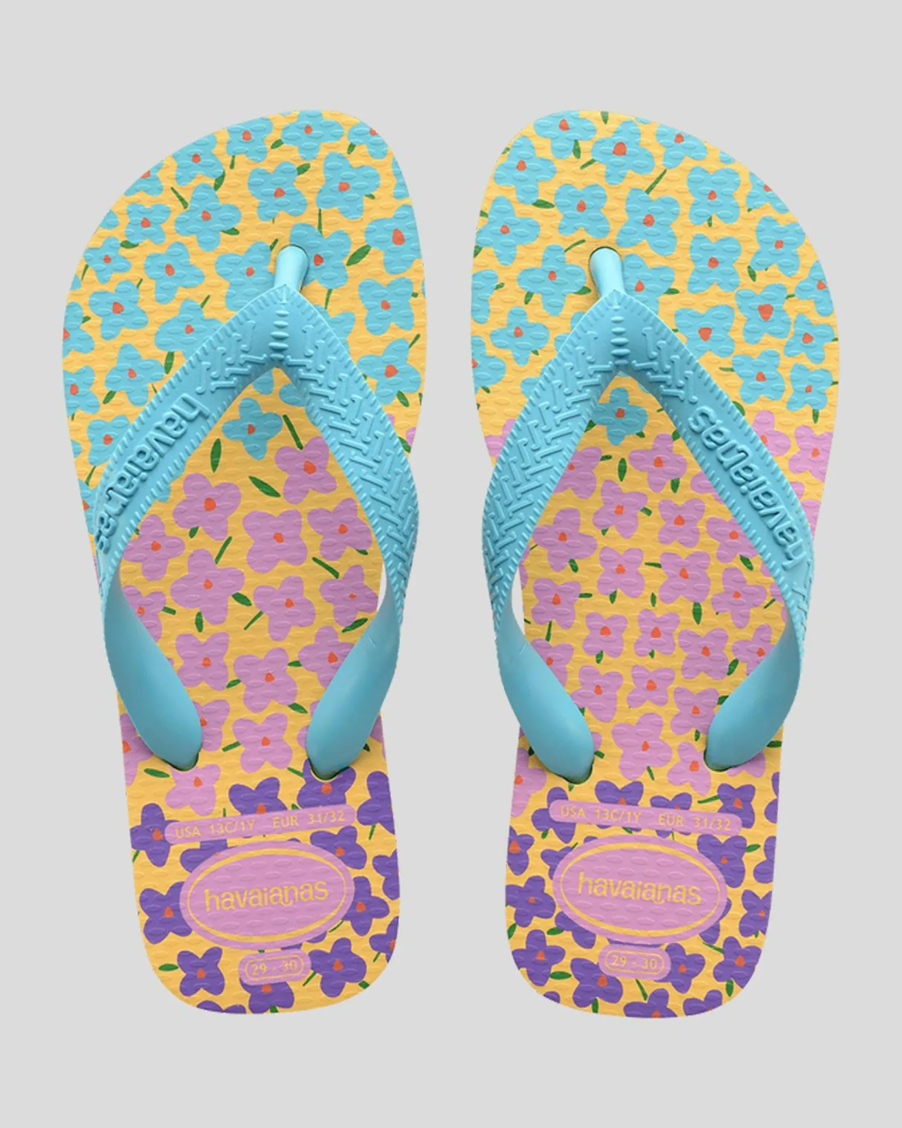 Hot Kids' Top Flores Thongs Kids Flip Flops