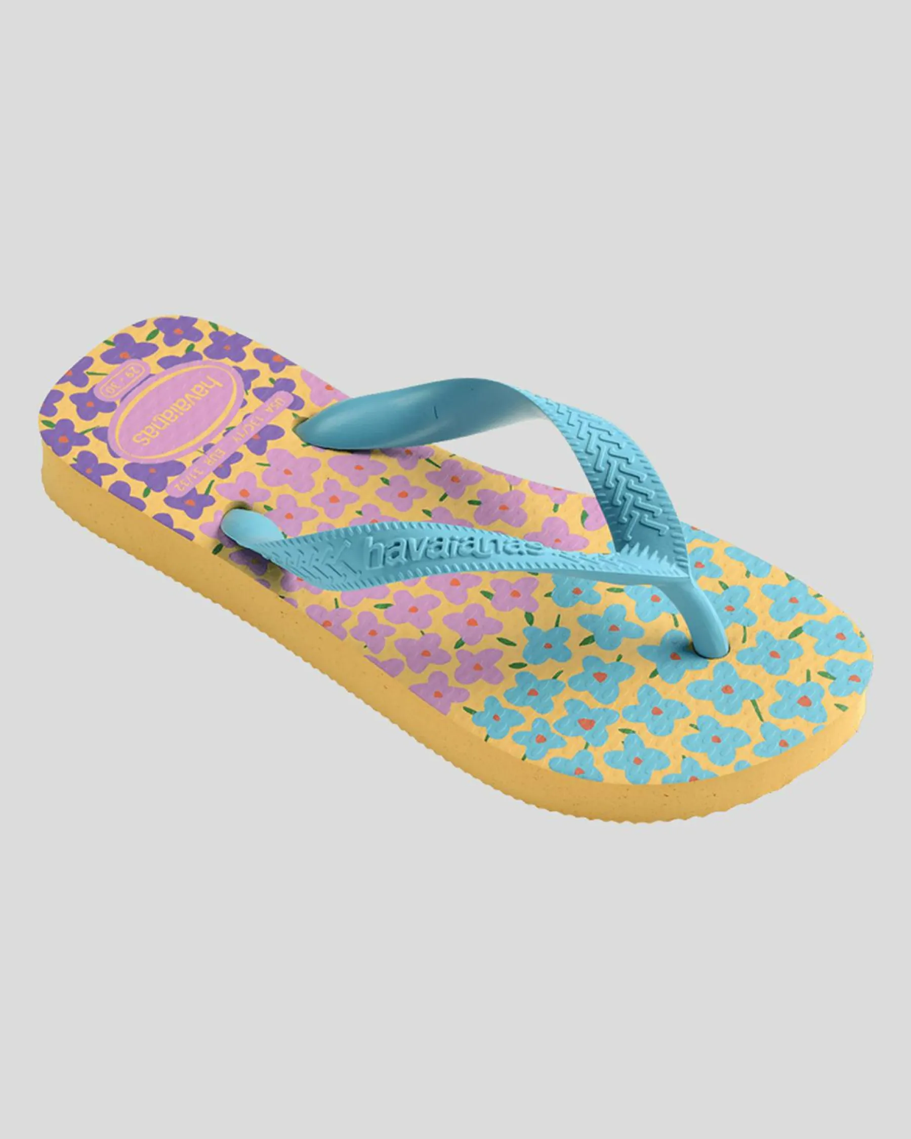 Hot Kids' Top Flores Thongs Kids Flip Flops