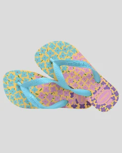 Hot Kids' Top Flores Thongs Kids Flip Flops