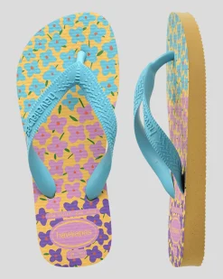 Hot Kids' Top Flores Thongs Kids Flip Flops