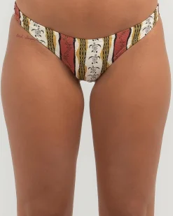 Bikinis*Billabong King Stingray Diamond Bikini High Cut Bottom Chino
