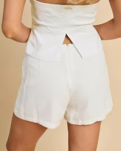 Hot Kira Vanessa Shorts Women Sets|Linen Blend