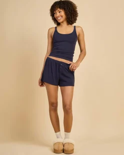 Online Kissing Booth Boxer Shorts Women Bottoms