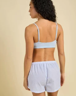 Intimates & Sleepwear*Malibu Lounge Kissing Booth Bralette Pastel Blue