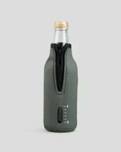 Gifts & Novelty|Bottles & Lunch Boxes*The Mad Hueys Kraken Port Hole Bottle Cooler Olive