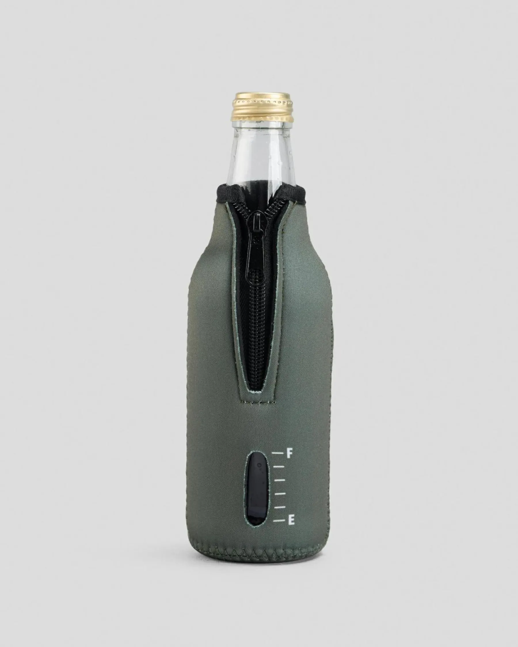 Gifts & Novelty|Bottles & Lunch Boxes*The Mad Hueys Kraken Port Hole Bottle Cooler Olive