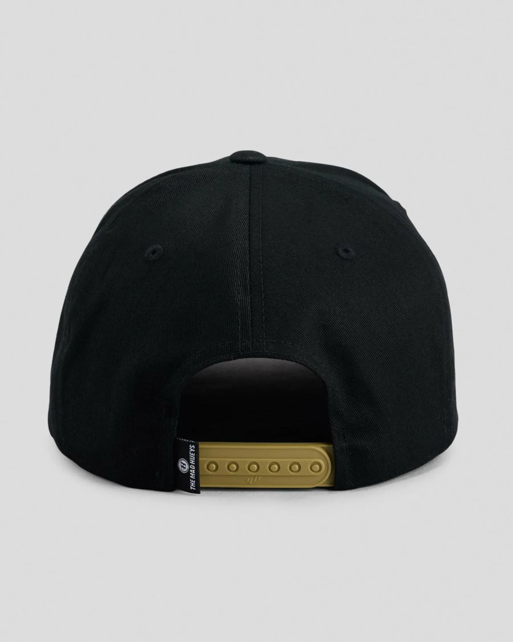 Headwear*The Mad Hueys Kraken Port Hole Snapback Cap Black