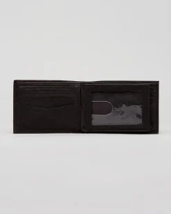 Wallets*Rip Curl K-Roo RFID Slim Leather Wallet Black