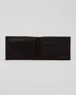 Wallets*Rip Curl K-Roo RFID Slim Leather Wallet Black