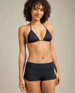 Bikinis*Topanga Kruze Shortie Bikini Bottom Black