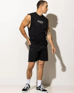 Clearance KS5 Slim Denim Shorts Denim|Shorts & Bottoms