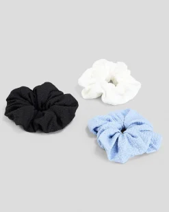 Face & Body*Karyn In LA Kylie Scrunchie Pack Cornflower/black/white