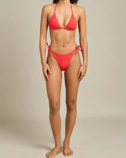 New Lagos Tiki Triangle Bikini Top Women Bikinis
