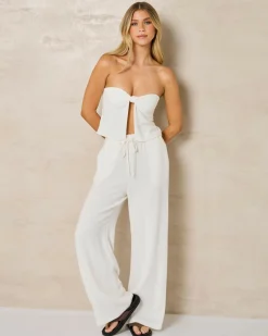 Best Laguna Tube Top Women Sets|Linen Blend