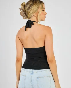 Best Laila Halter Top Women Tops