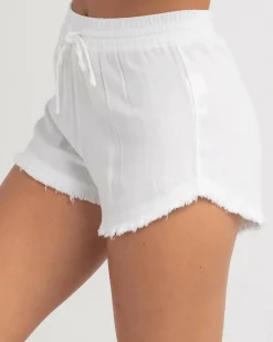 Sets|Linen Blend*Ava And Ever Lana Dallis Shorts White