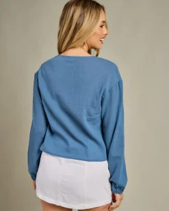 Best Laney Long Sleeve Top Women Tops