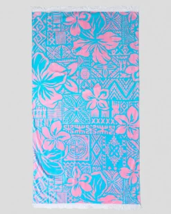 Beach Accessories & Towels*Topanga Lani Beach Towel Blue/pink