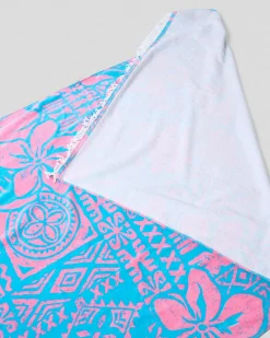 Beach Accessories & Towels*Topanga Lani Beach Towel Blue/pink